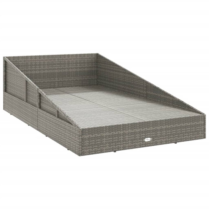 solseng 110x200 cm polyrattan grå