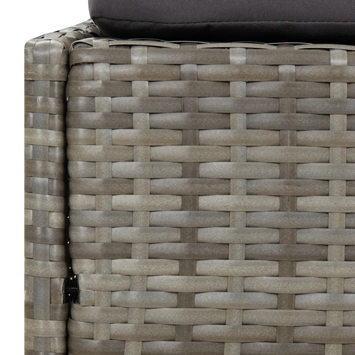 solseng 110x200 cm polyrattan grå