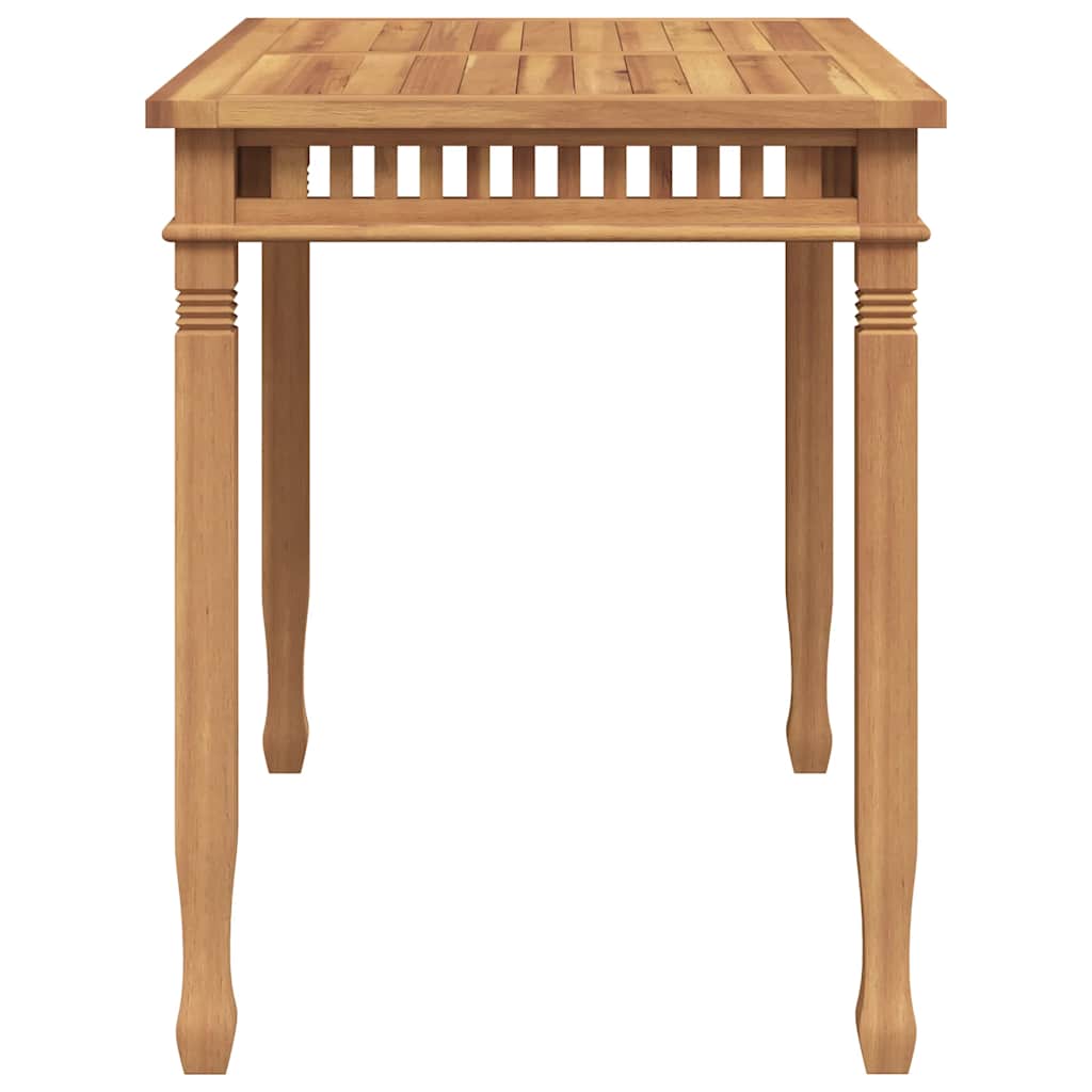 havebord 110x65x80 cm massivt teaktræ