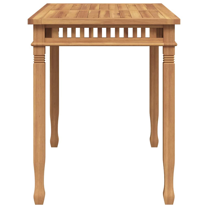 havebord 110x65x80 cm massivt teaktræ