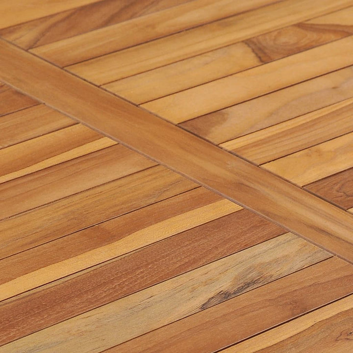 havebord 110x65x80 cm massivt teaktræ