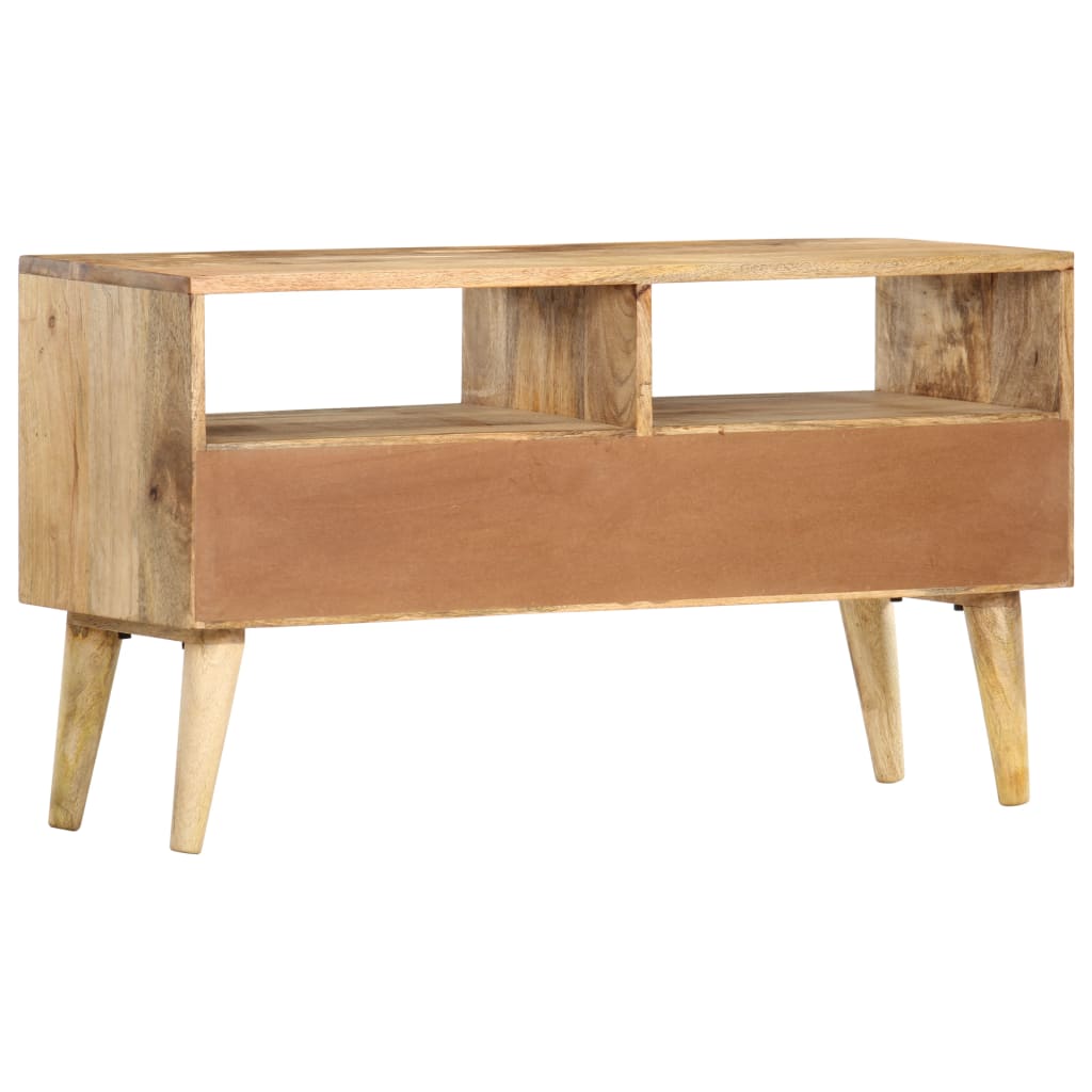 tv-skab 90x30x50 cm massivt mangotræ