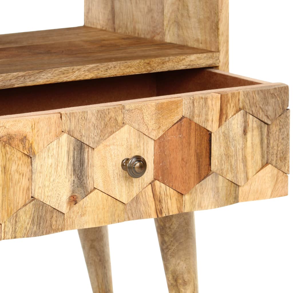tv-skab 90x30x50 cm massivt mangotræ