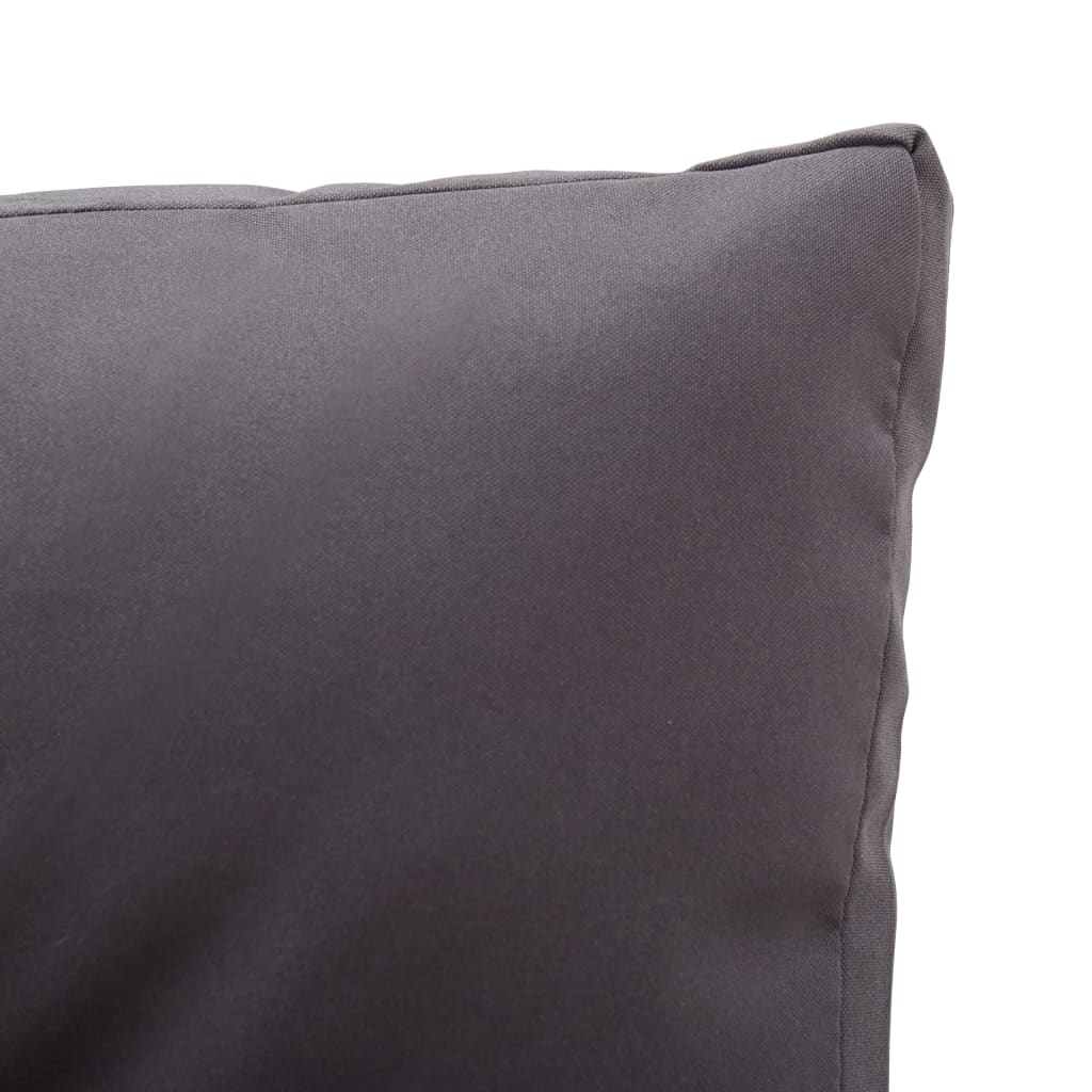 topersoners havesofa med hynder 124 cm polyrattan grå