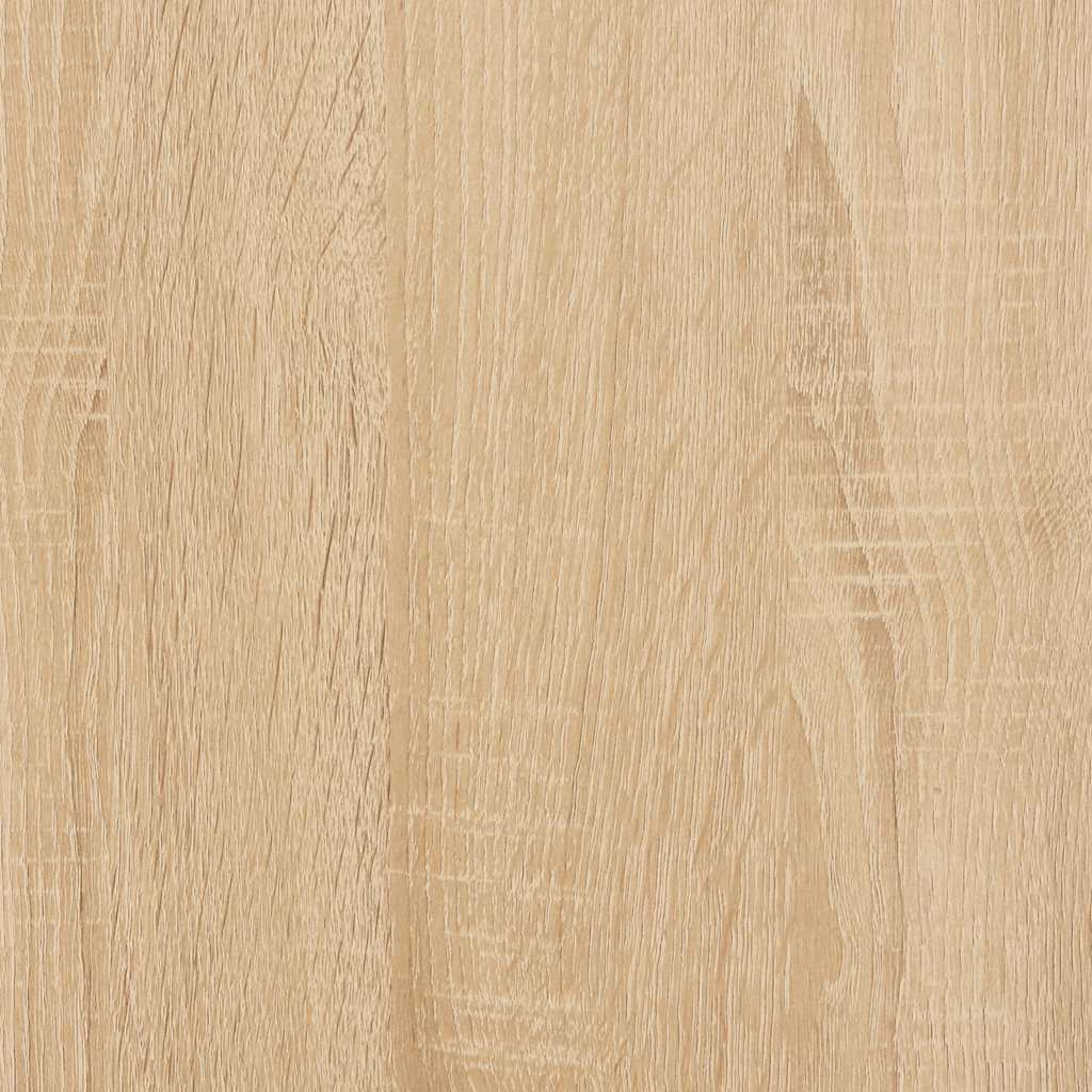 skrivebord 140x50x77 cm konstrueret træ sonoma-eg