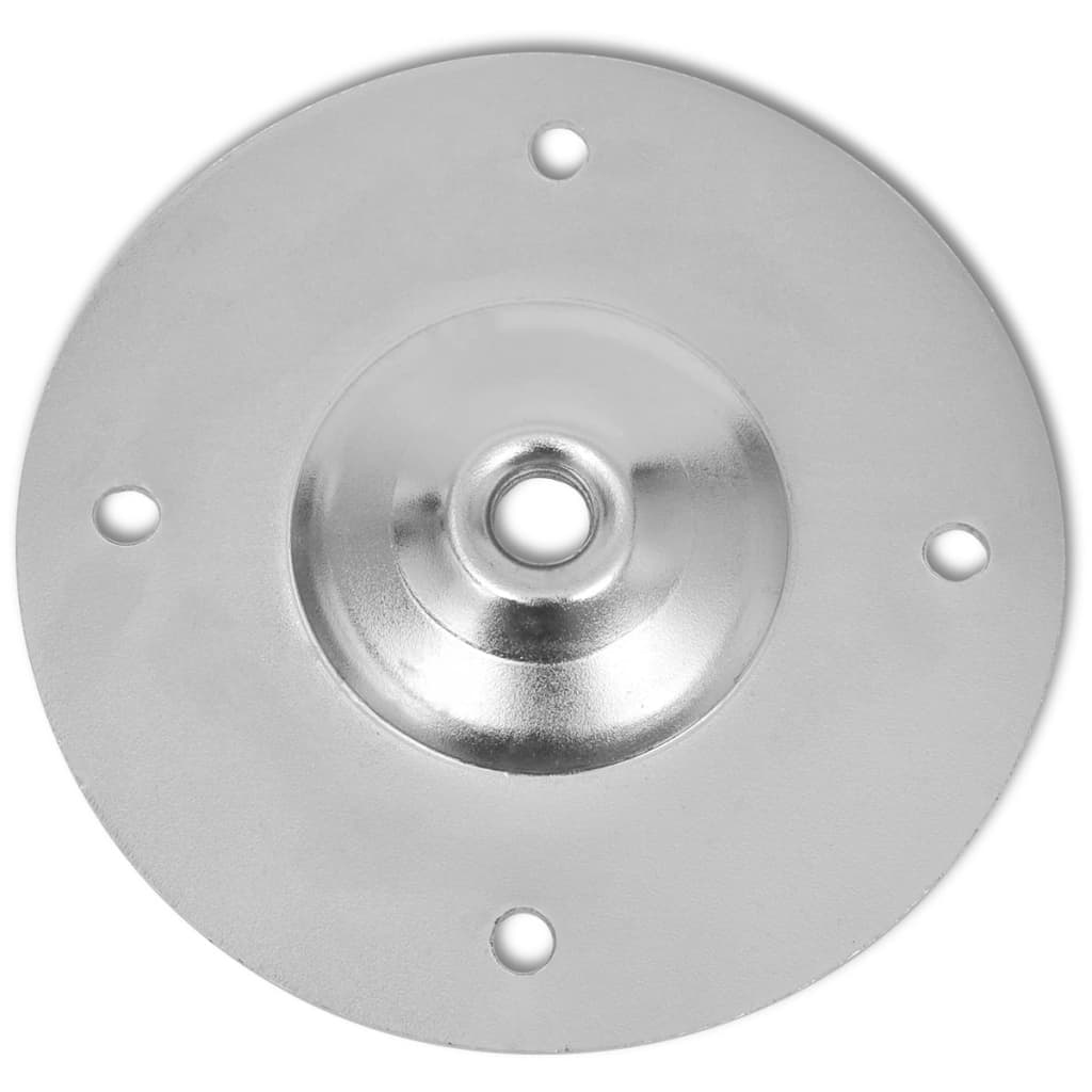 teleskopiske bordben 4 stk. 710 mm-1100 mm krom