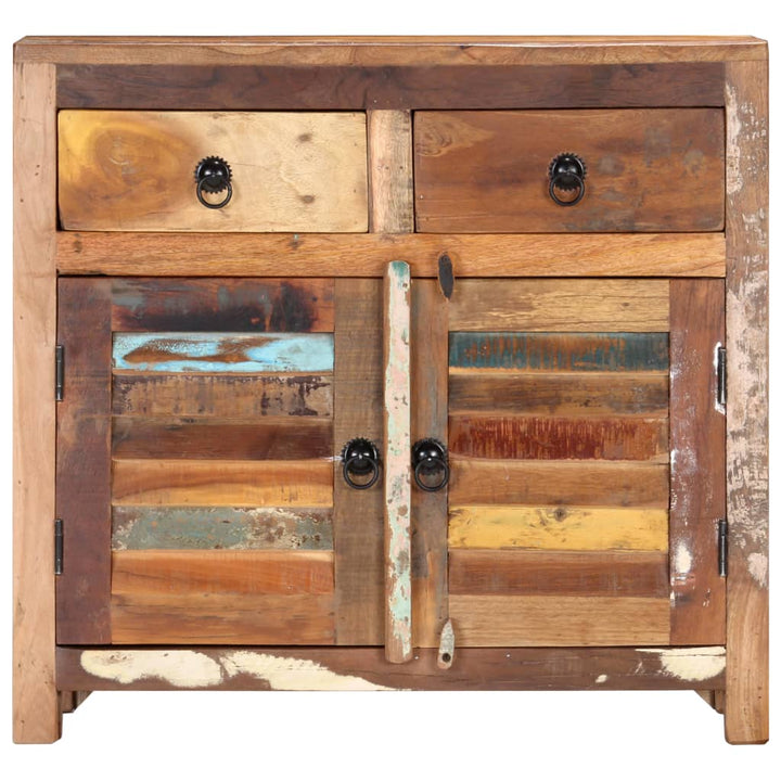 skænk 70x30x68 cm massivt genbrugstræ
