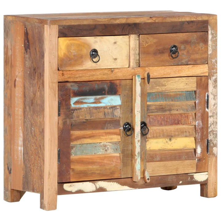 skænk 70x30x68 cm massivt genbrugstræ