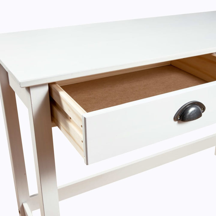 konsolbord Hill med 2 skuffer 110x45x74 cm massivt fyrretræ