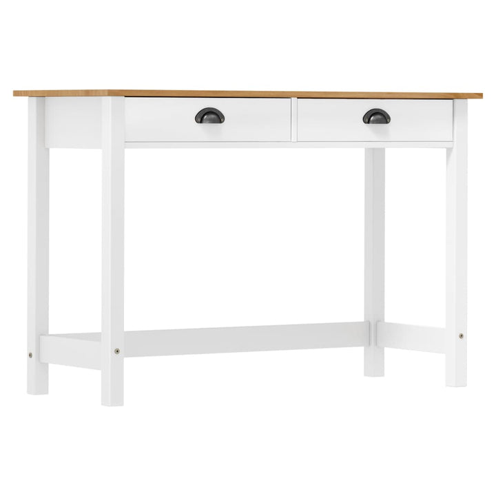 konsolbord Hill med 2 skuffer 110x45x74 cm massivt fyrretræ