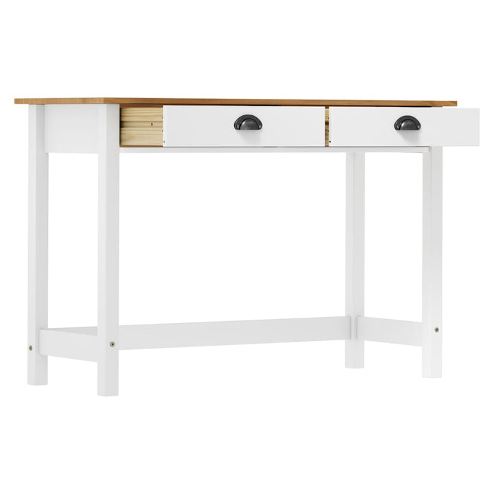 konsolbord Hill med 2 skuffer 110x45x74 cm massivt fyrretræ