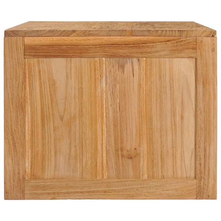 sofabord 90x50x40 cm massivt teaktræ