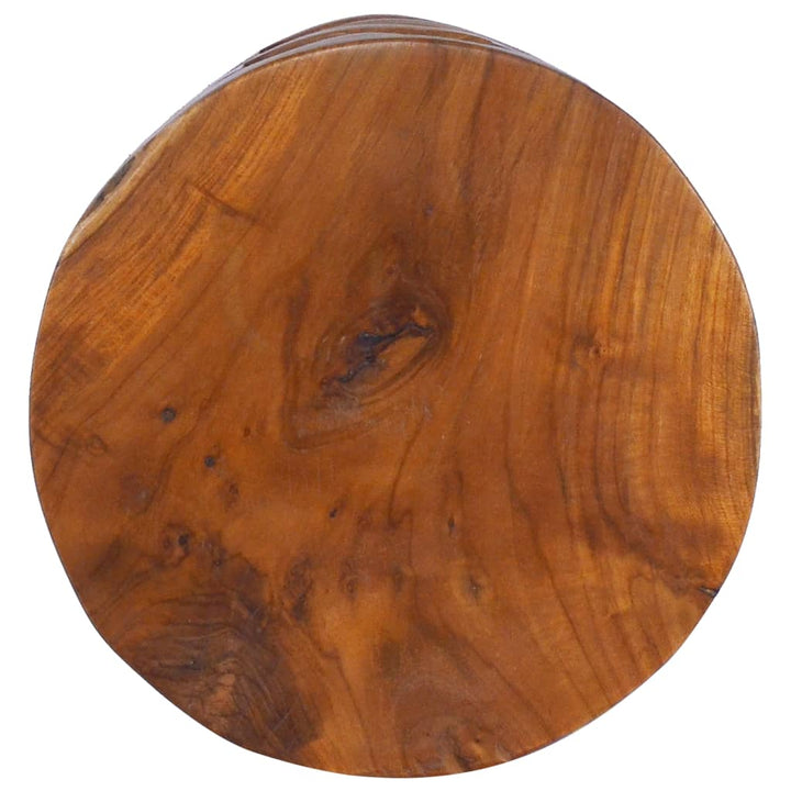 sengebord 30x30x45 cm massivt teaktræ