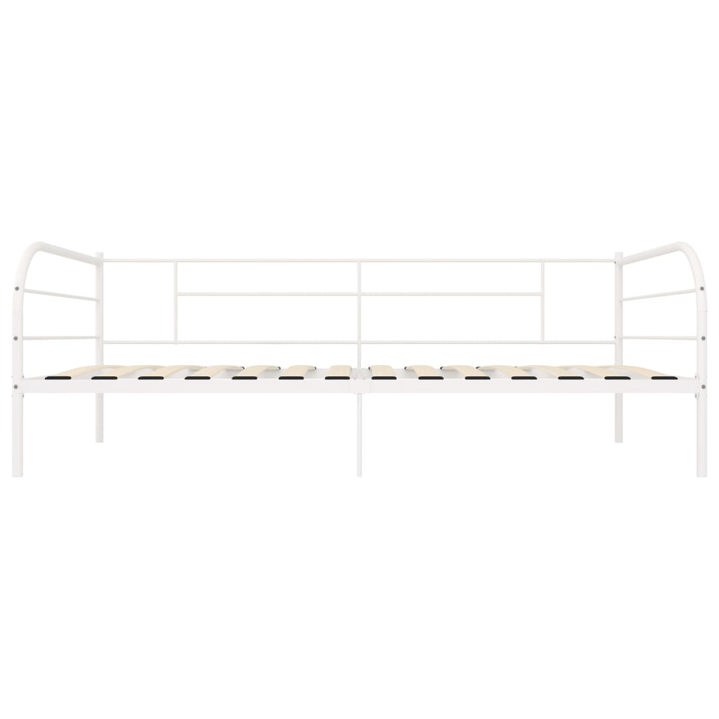 stel til daybed 90x200 cm metal hvid