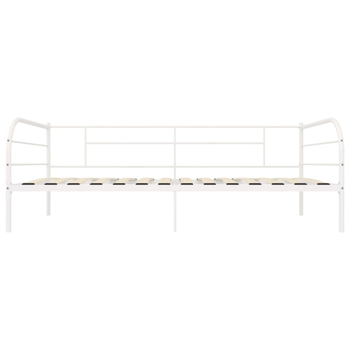 stel til daybed 90x200 cm metal hvid
