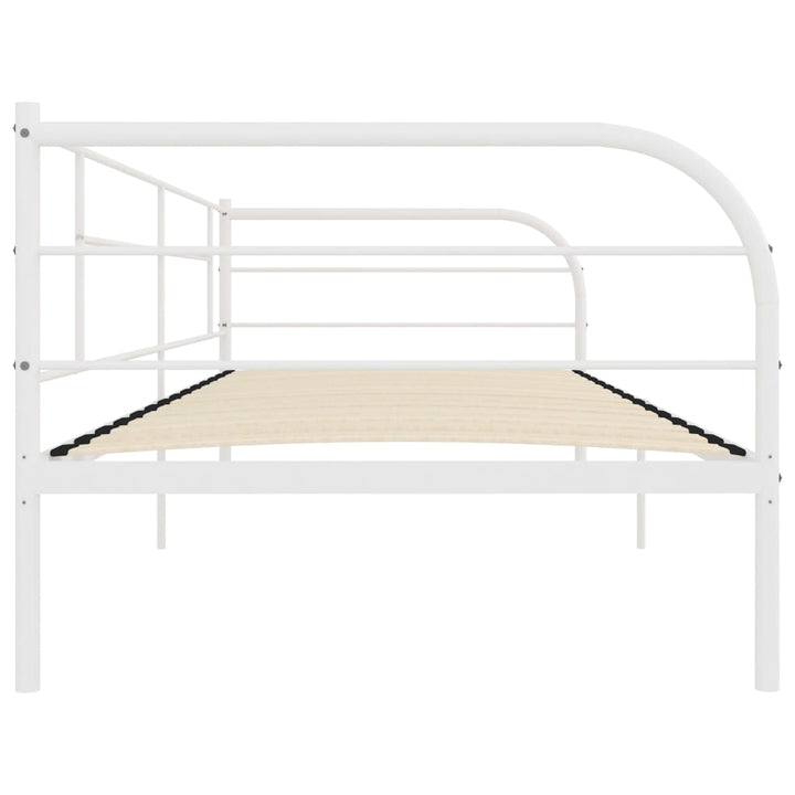 stel til daybed 90x200 cm metal hvid