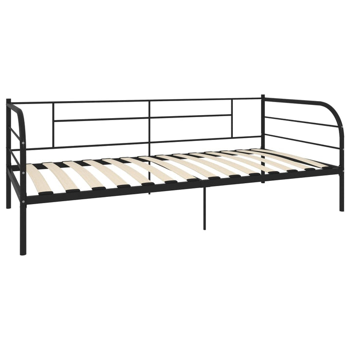 stel til daybed 90x200 cm metal sort