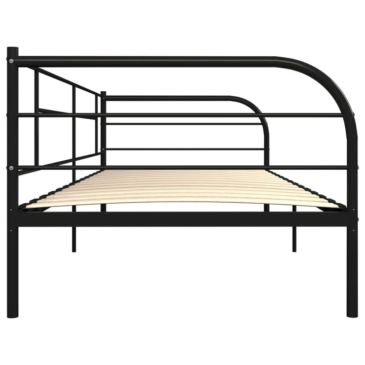 stel til daybed 90x200 cm metal sort