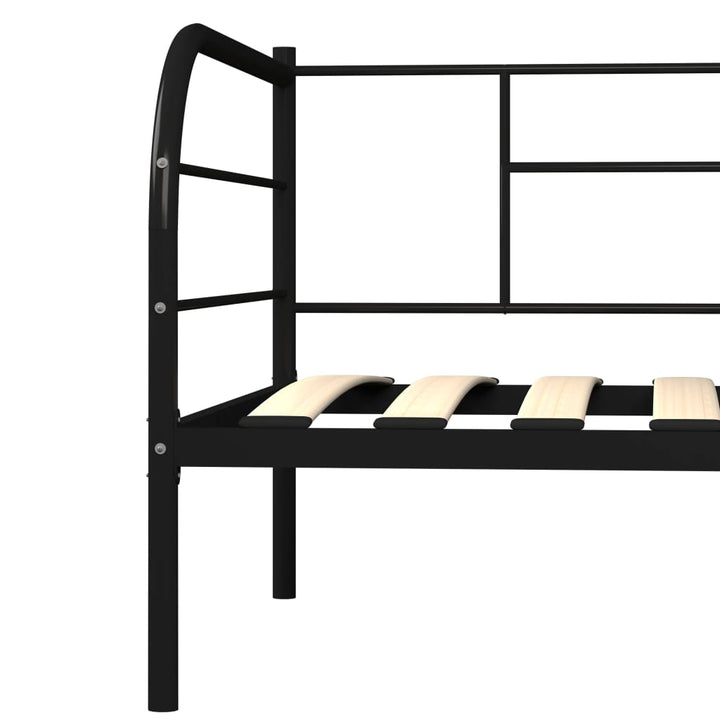 stel til daybed 90x200 cm metal sort
