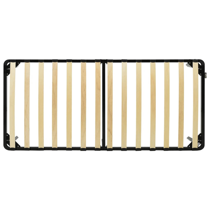 sengestel 90x200 cm metal sort