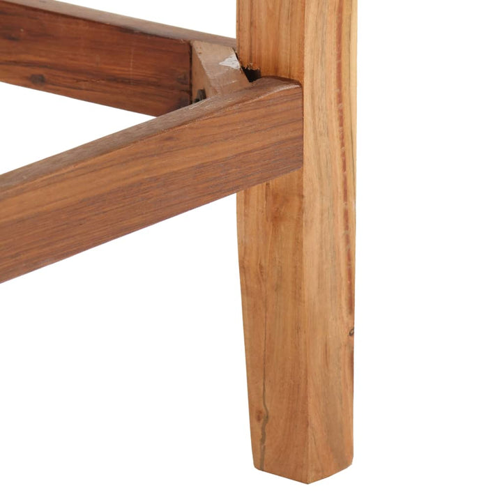 skænk 118x30x76 cm massivt genbrugstræ