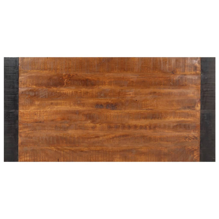 spisebord 140x70x76 cm massivt ru mangotræ