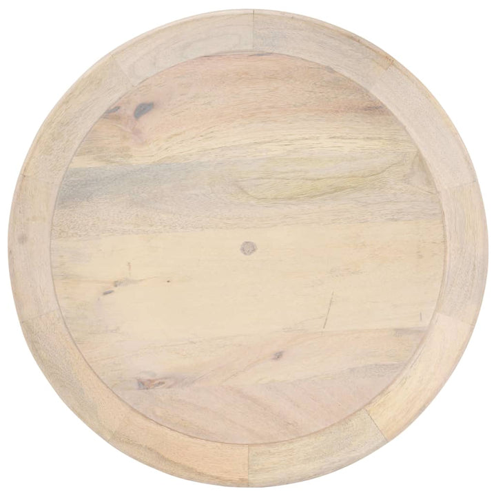sidebord Ø50x55 cm massivt mangotræ