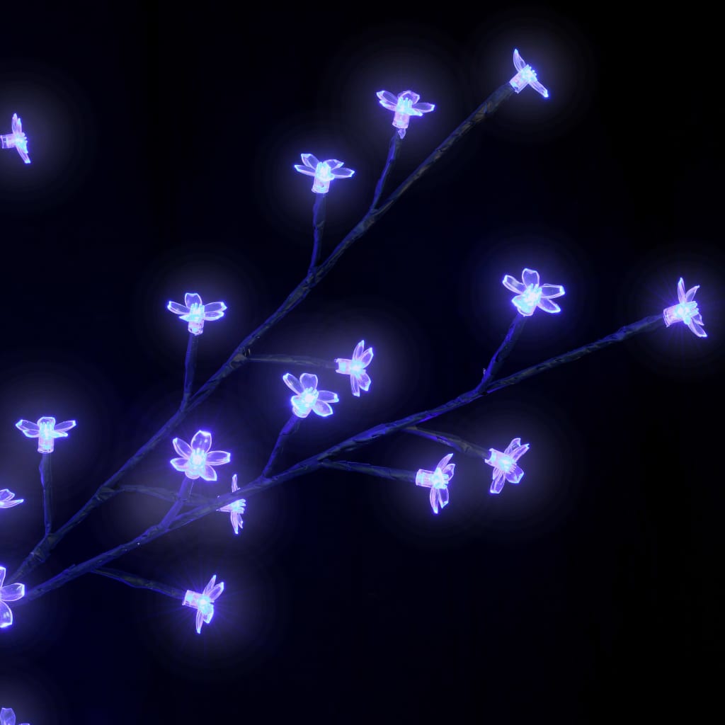 juletræ 600 LED'er kirsebærblomst 300 cm blåt lys