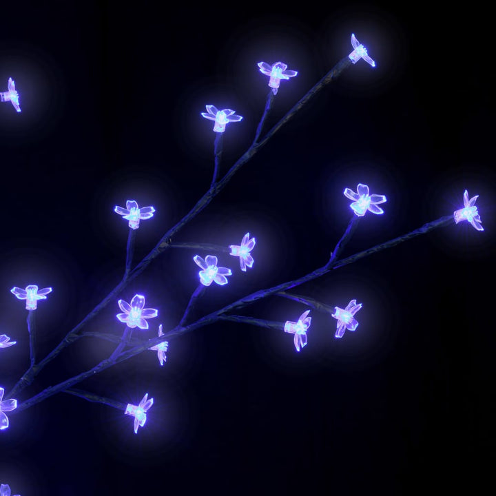 juletræ 600 LED'er kirsebærblomst 300 cm blåt lys