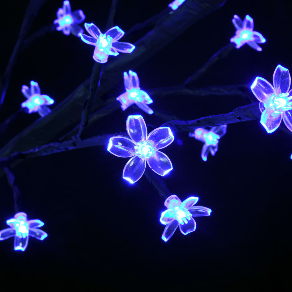 juletræ 600 LED'er kirsebærblomst 300 cm blåt lys