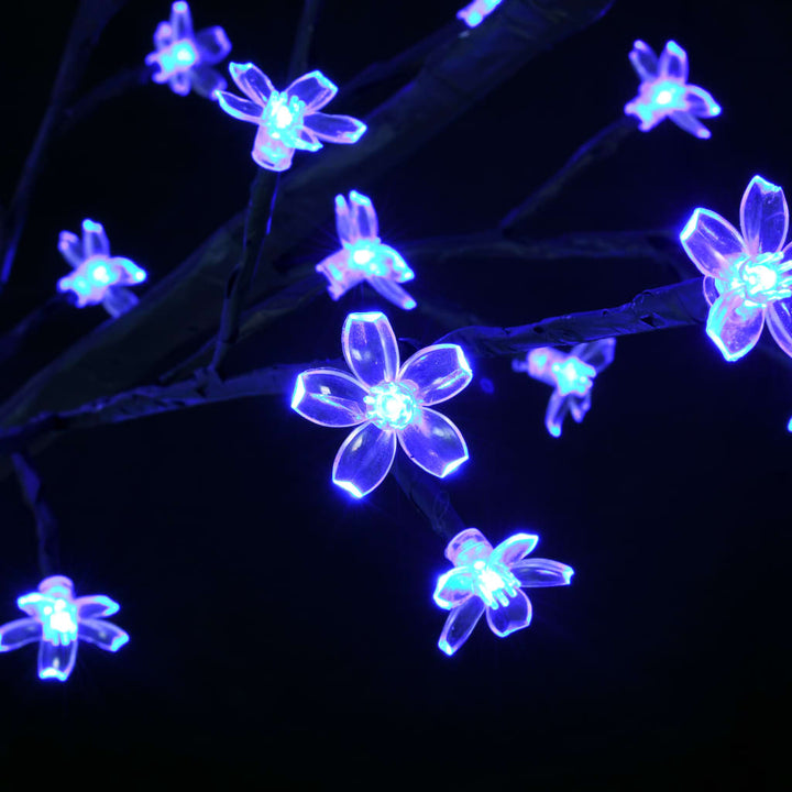 juletræ 600 LED'er kirsebærblomst 300 cm blåt lys