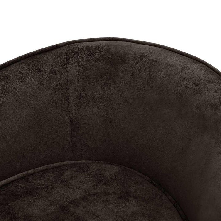 hundesofa 69x49x40 cm plys brun