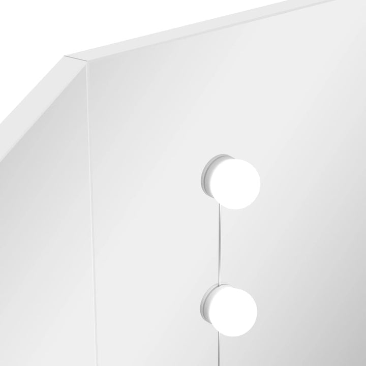 toiletbord til hjørne med LED hvid