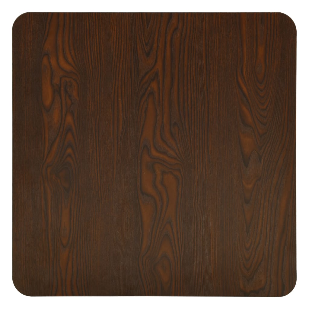 bistrobord 60x60x107 cm mørkt asketræsfarvet