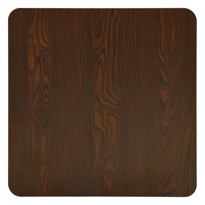 bistrobord 60x60x107 cm mørkt asketræsfarvet
