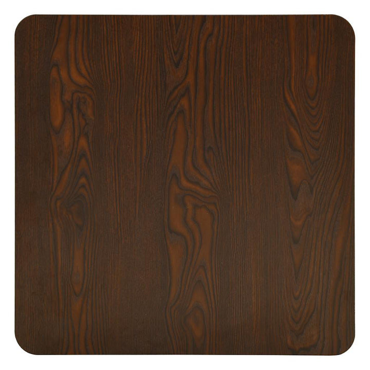 bistrobord 70x70x107 cm mørkt asketræsfarvet