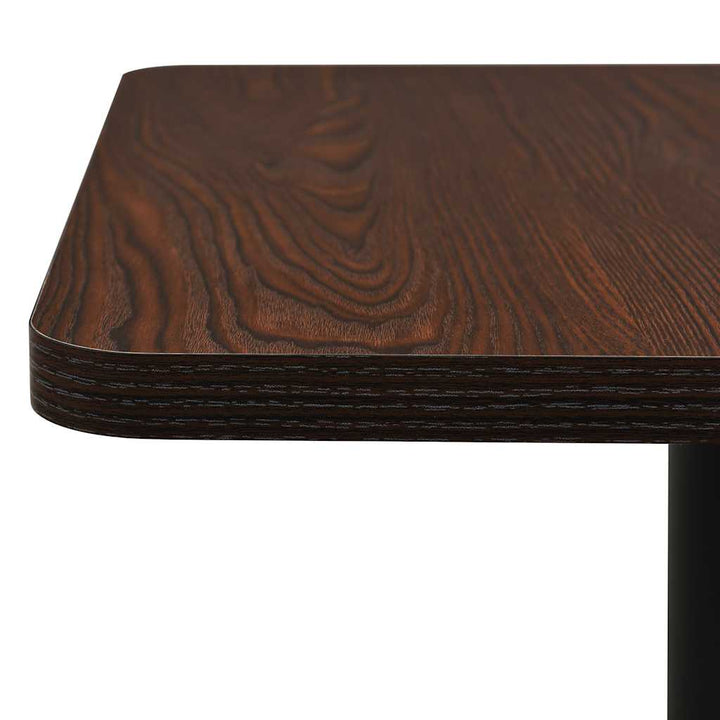 bistrobord 70x70x107 cm mørkt asketræsfarvet