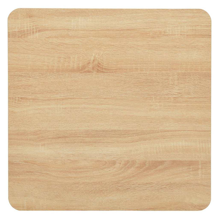 bistrobord 70x70x107 cm egetræsfarvet