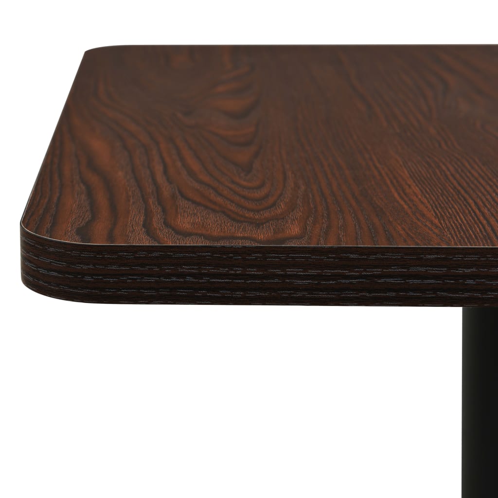 bistrobord 78,5x78,5x107 cm mørkt asketræsfarvet