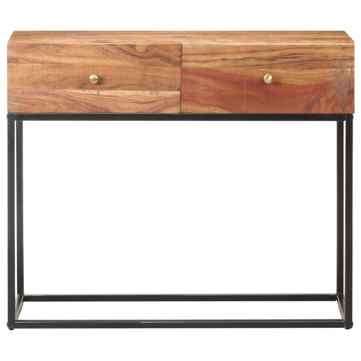 konsolbord 90x35x75 cm ru akacietræ