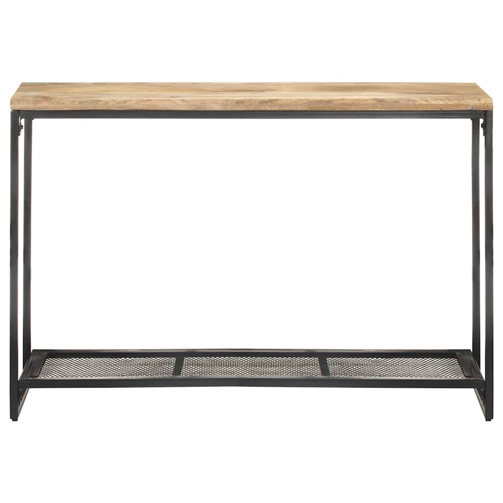 konsolbord 110x35x75 cm massivt mangotræ