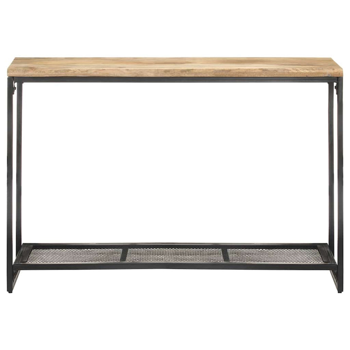 konsolbord 110x35x75 cm massivt mangotræ