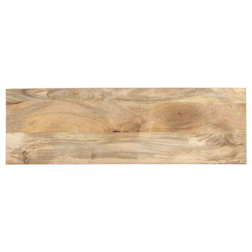 konsolbord 110x35x75 cm massivt mangotræ