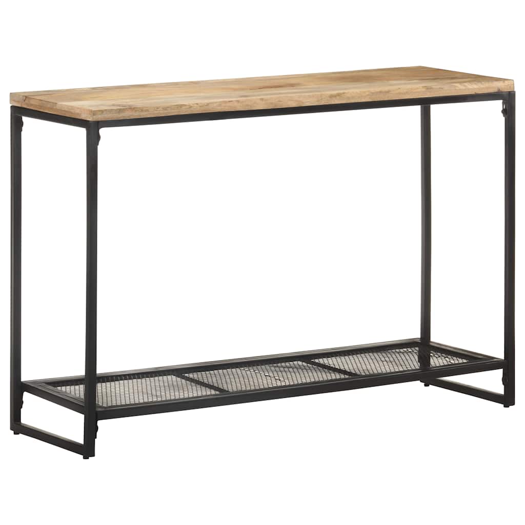 konsolbord 110x35x75 cm massivt mangotræ