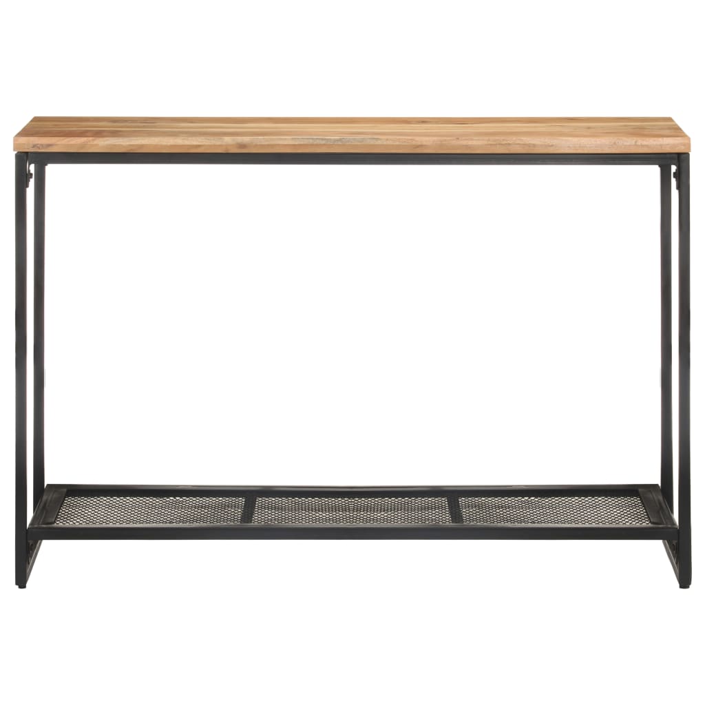 konsolbord 110x35x75 cm massivt akacietræ