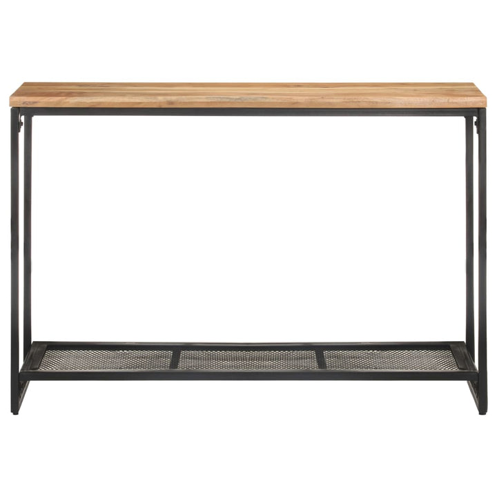 konsolbord 110x35x75 cm massivt akacietræ