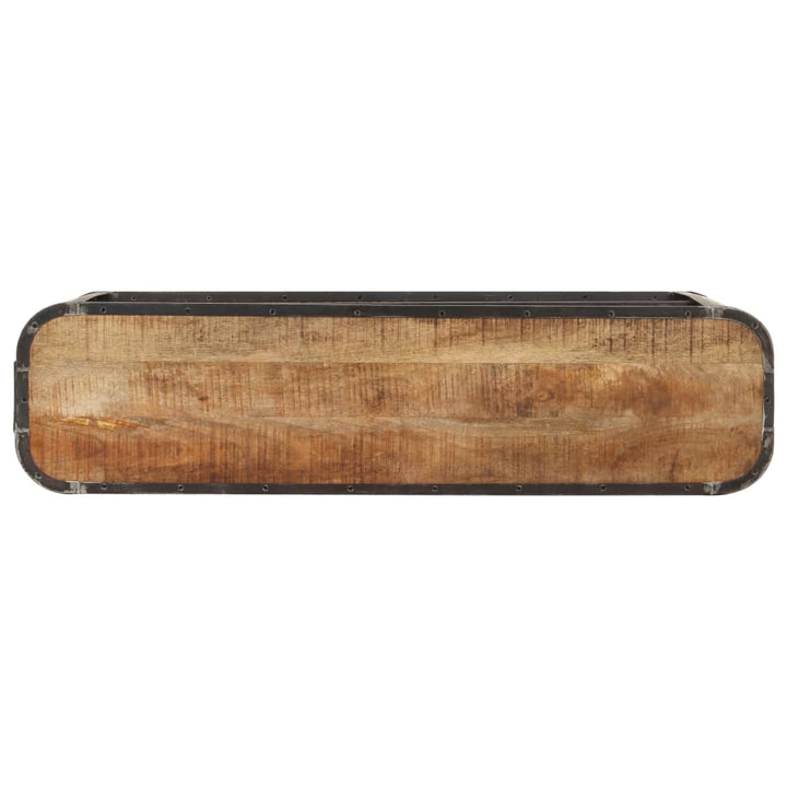 skænk 120x30x73 cm massivt mangotræ