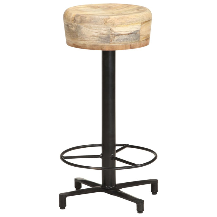 barstole 2 stk. 66 cm massivt mangotræ