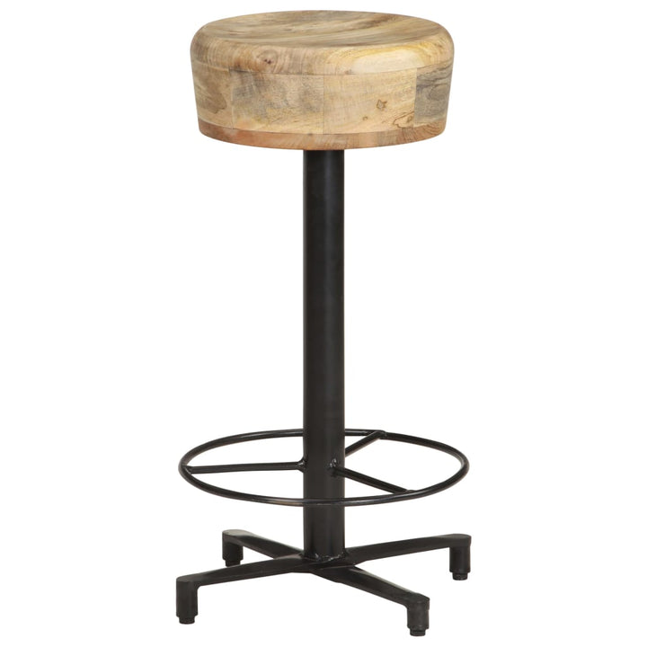 barstole 2 stk. 66 cm massivt mangotræ