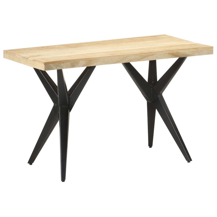 spisebord 120x60x76 cm massivt mangotræ